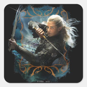 Sticker Carré Graphique de LEGOLAS GREENLEAF™
