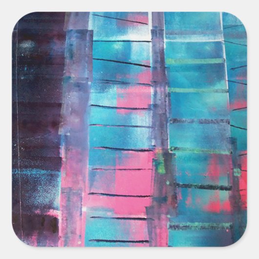 Sticker Carré Gratte (Devant)