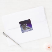 Sticker Carré Gray Wolves (Enveloppe)