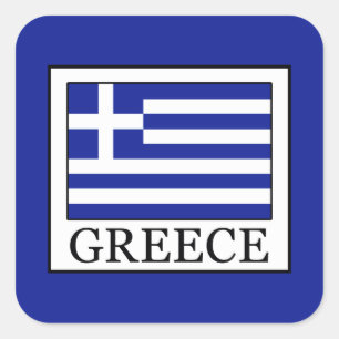 Sticker Carré Grèce