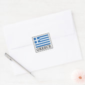 Sticker Carré Grèce (Enveloppe)