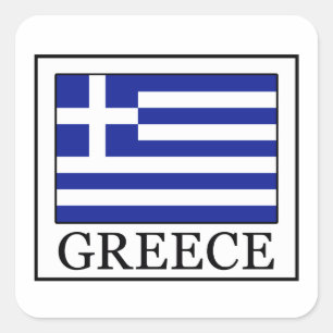 Sticker Carré Grèce