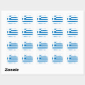 Sticker Carré Greek flag (Feuille)