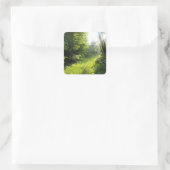 Sticker Carré Green Forest Meadow (Sac)