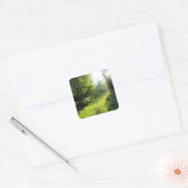Sticker Carré Green Forest Meadow (Enveloppe)