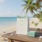 Sticker Carré Green Margs and Matrimony Bachelorette Party