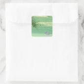 Sticker Carré Green Water Ocean (Sac)