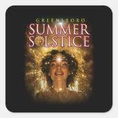 Sticker Carré Greensboro Summer Solstice Festival 2024 Souvenir (Devant)