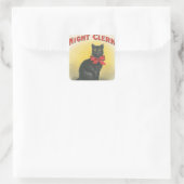 Sticker Carré Greffier de nuit (Sac)