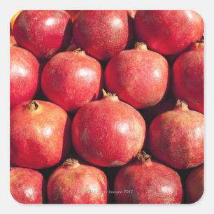 Sticker Carré Grenade exposée au marché Carmel