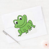 Sticker Carré Grenouille (Enveloppe)