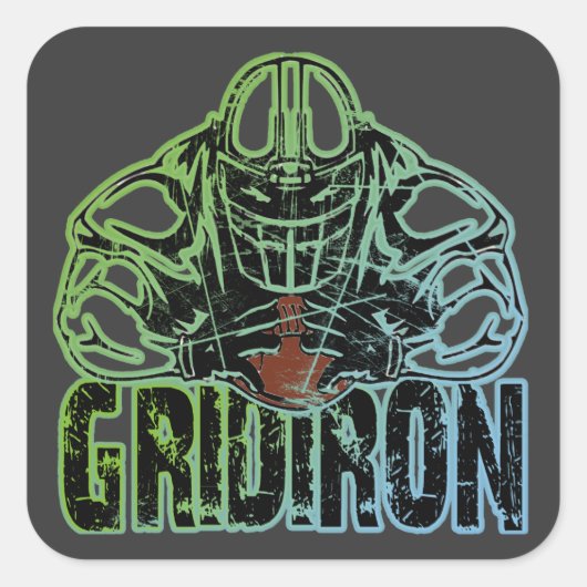 Sticker Carré Gridiron (Devant)