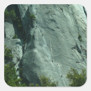 Sticker Carré Grimpeurs sur El Capitan