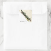 Sticker Carré Grinch & Max Return the Christmas Tree (Sac)