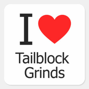 Sticker Carré Grinds Tailblock