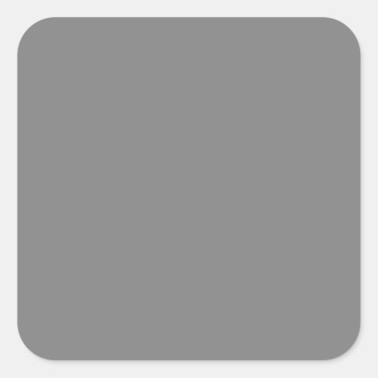 Sticker Carré Gris grand (Devant)