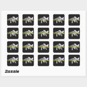 Sticker Carré Grisons (Feuille)