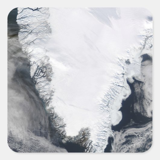 Sticker Carré Groenland (Devant)