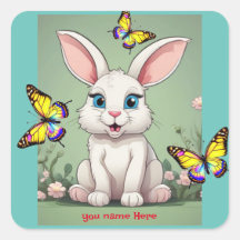 Gros Bleu Yeux Lapin Lapin
