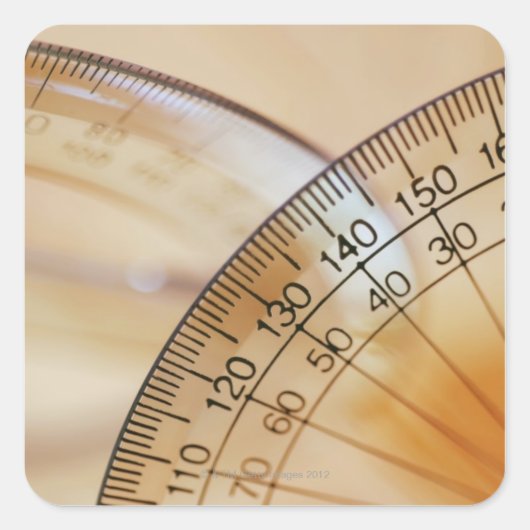 Sticker Carré Gros plan d'un entrepreneur (Devant)