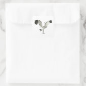 Sticker Carré Grue (Sac)