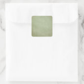 Sticker Carré Grunge Vert (Sac)