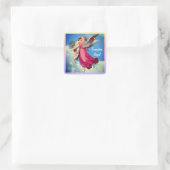 Sticker Carré Guardian Angel Et Enfant Inspiration (Sac)