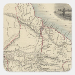 Sticker Carré Guayana britannique