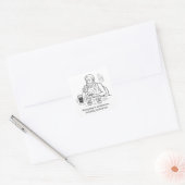 Sticker Carré Guide d'Aristote pour la modération (Enveloppe)