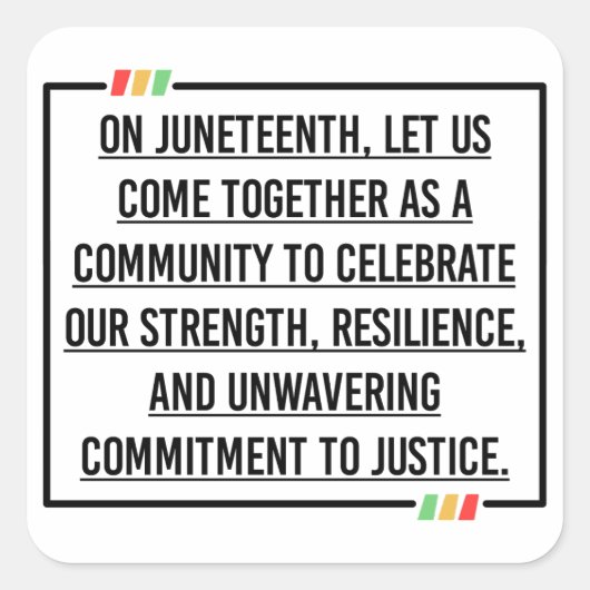 Sticker Carré Guillemets du XVIIe (Devant)