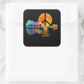 Sticker Carré Guitar Lake Shadow (Sac)