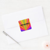 Sticker Carré Guitaraholic (Enveloppe)