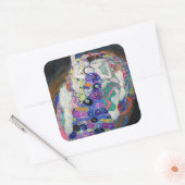 Sticker Carré Gustav Klimt - La Vierge (Enveloppe)