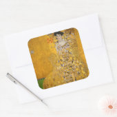 Sticker Carré Gustav Klimt - Portrait d'Adele Bloch-Bauer I (Enveloppe)