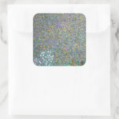 Sticker Carré Gustav Klimt - Rosiers sous les arbres (Sac)