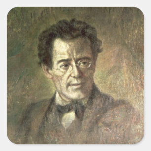 Sticker Carré Gustav Mahler