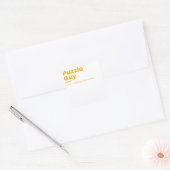 Sticker Carré Guy - Puzzle (Enveloppe)