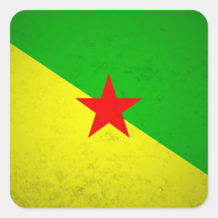 Sticker Carré Guyane