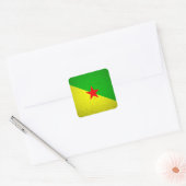 Sticker Carré Guyane (Enveloppe)