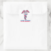 Sticker Carré Gym Bunny (Sac)