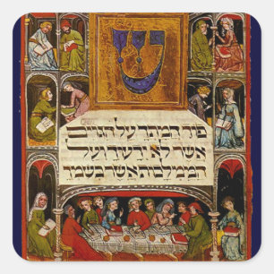 Sticker Carré Haggadah