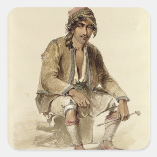 Sticker Carré Hagiadur - from Erzerum, 1856 (Devant)