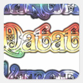 Sticker Carré Hakuna Matata Europe Art Imprimer/Graphique (Devant)