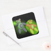 Sticker Carré HalBeary(2) (Enveloppe)