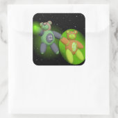 Sticker Carré HalBeary(2) (Sac)