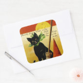 Sticker Carré Halloween (Enveloppe)