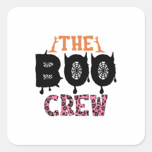 Sticker Carré Halloween