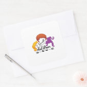 Sticker Carré Halloween (Enveloppe)