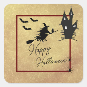 Sticker Carré Halloween