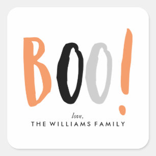 Sticker Carré Halloween cool Thème